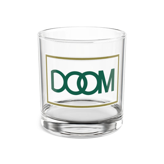 Cool Doom Rocks Glass