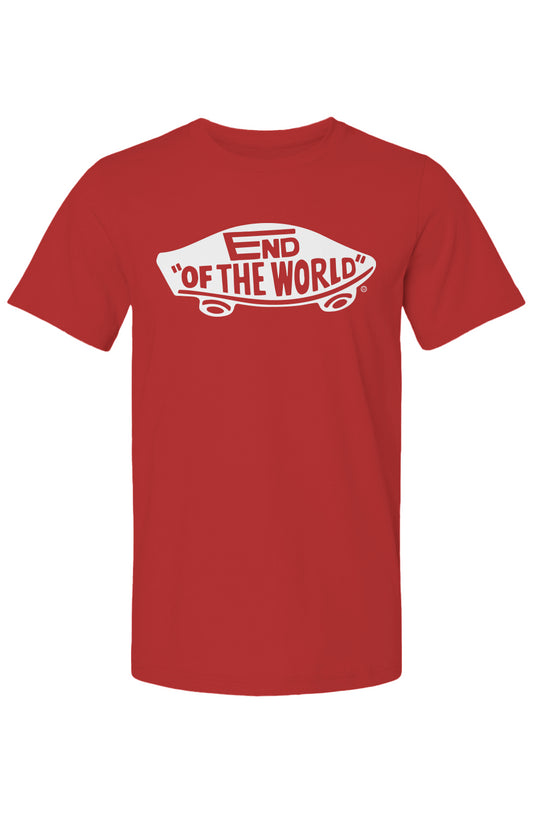 End of the World Red Bella Canvas T Shirt