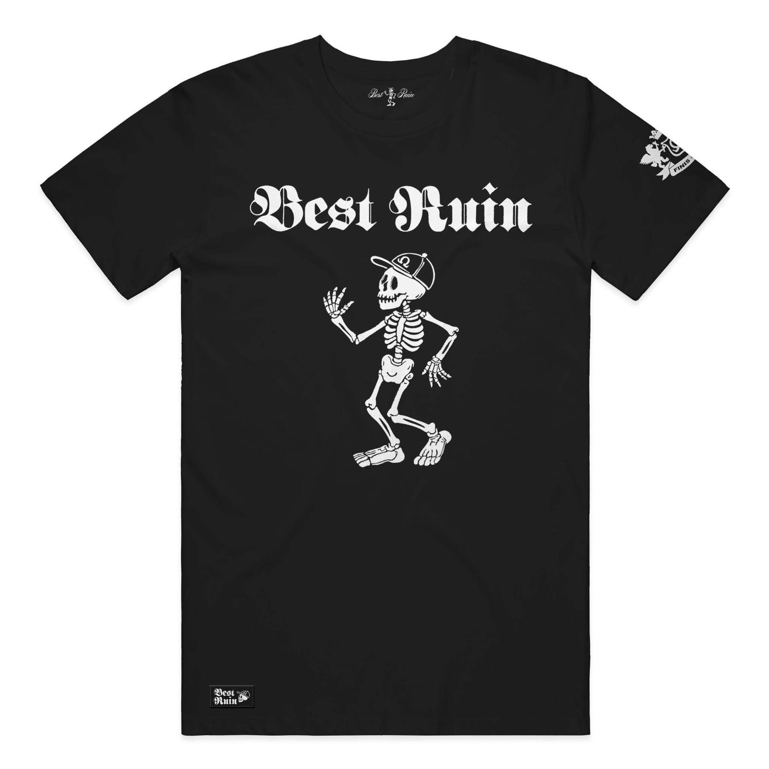Best Ruin Skeleton + Shield T Shirt