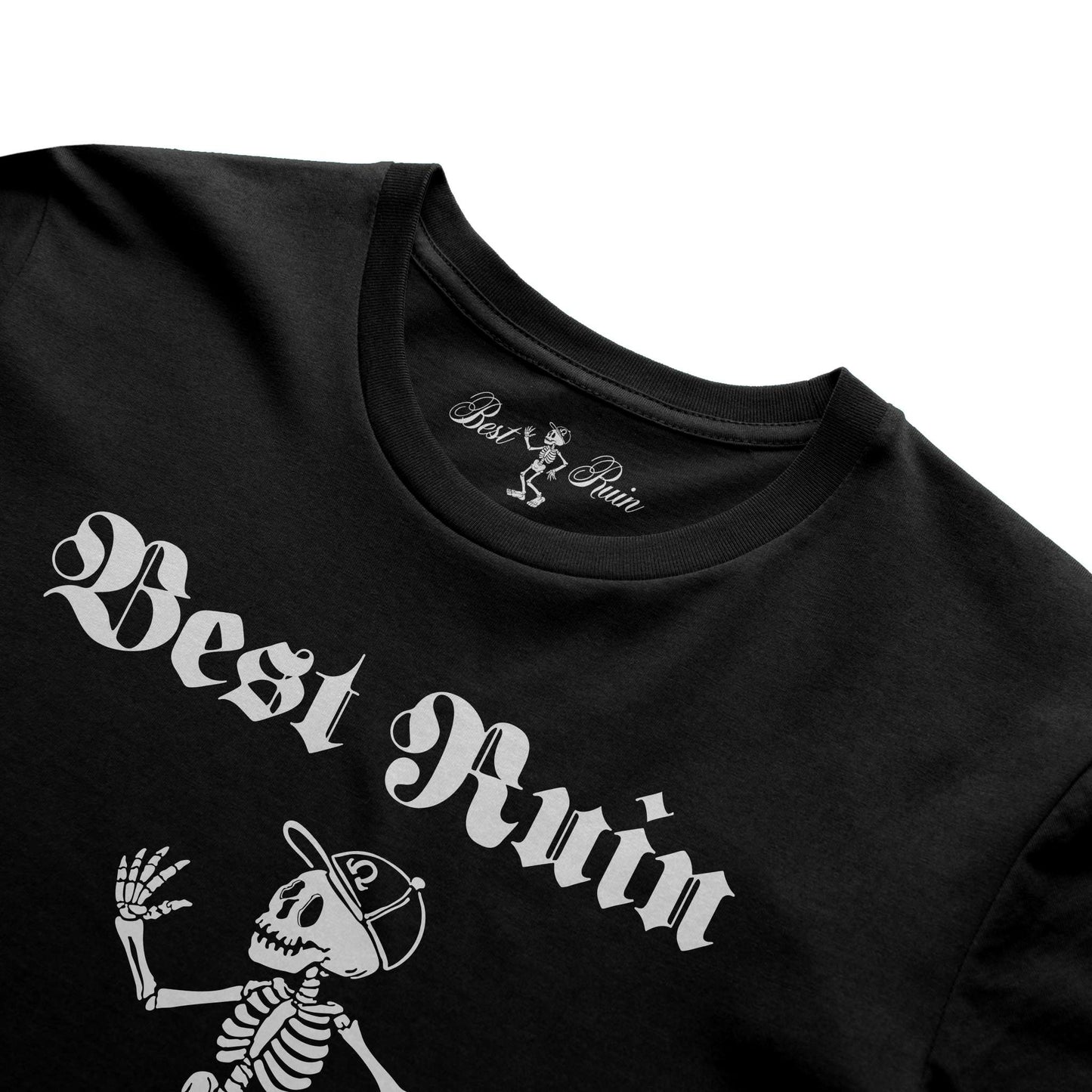 Best Ruin Skeleton + Shield T Shirt