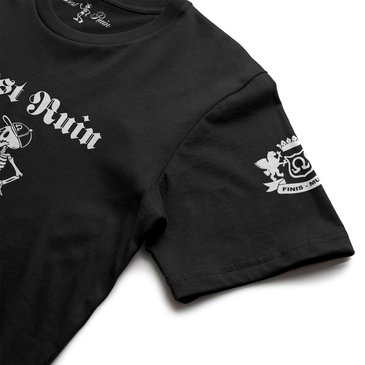 Best Ruin Skeleton + Shield T Shirt